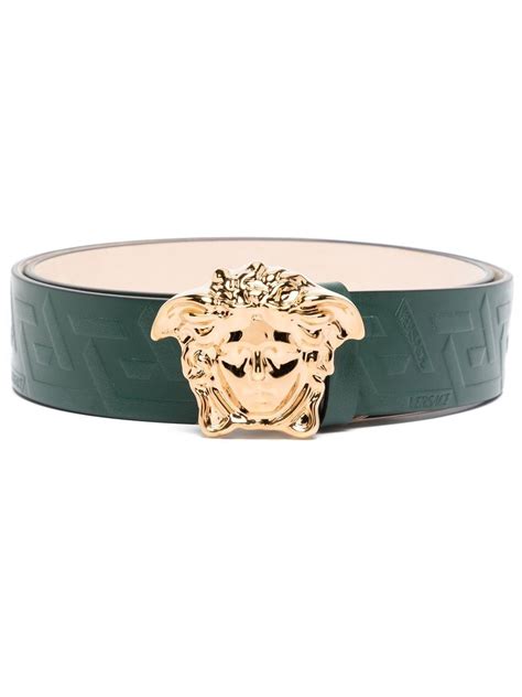 cinto versace medusa|versace leather belt.